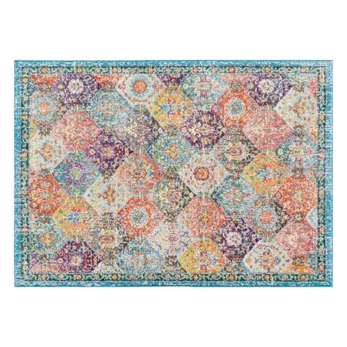 Tapis vintage Multicolore 160x230cm - Rhys