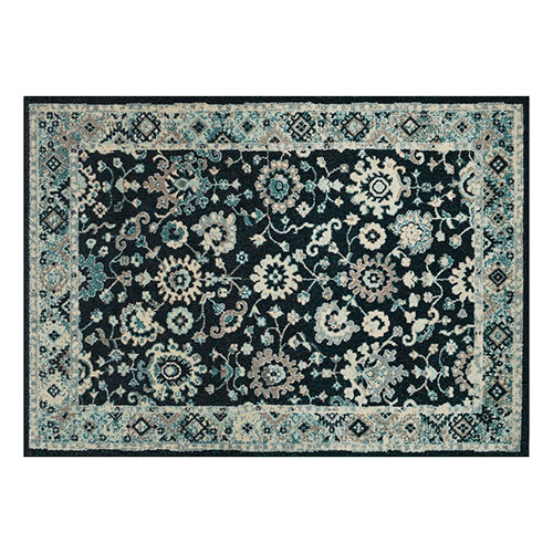 Tapis vintage Bleu 120x170cm - Collection Rhys