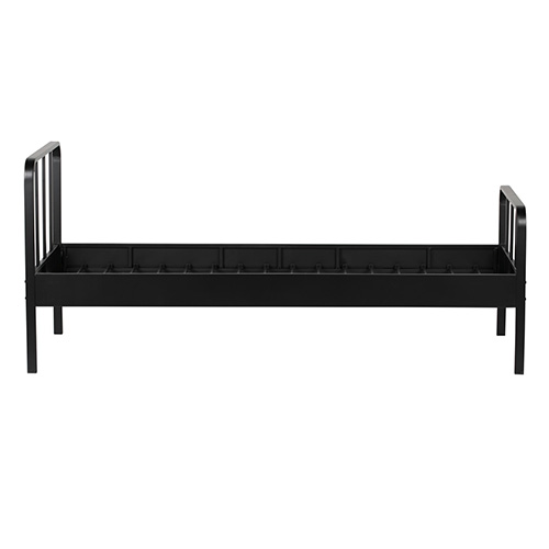 Lit enfant 90x200cm en métal noir - Mees - Woood