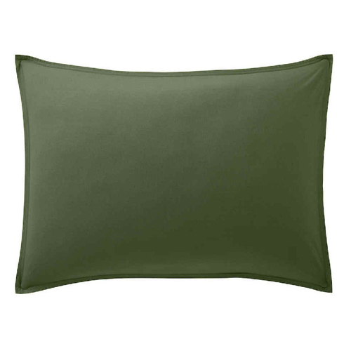 Lot de 2 taies d'oreillers 100% percale de coton 80 fils/cm2 - 50x70cm - Cèdre