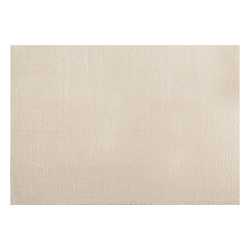 Tapis à poils longs uni blanc 80x300 cm - Oslo