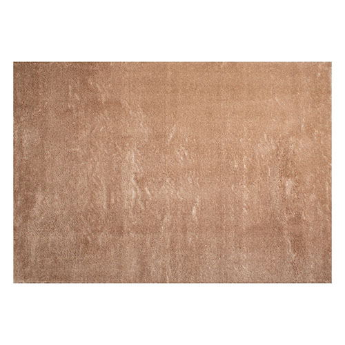 Tapis à poils longs uni beige 200x290 cm - Oslo