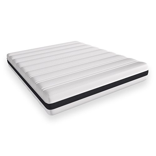 Matelas ressorts ensachés 140x190 Hygiospring – Mousse HR + sommier & couette et 2 coussins