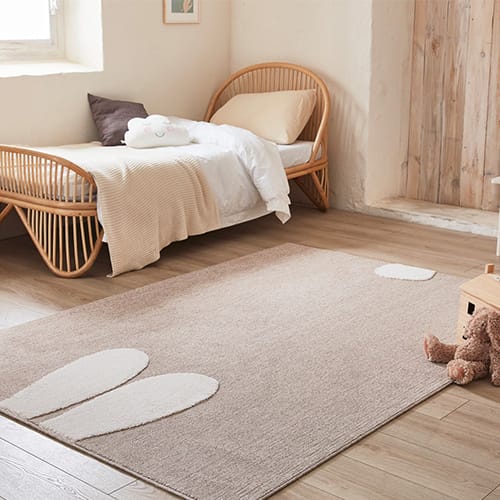 Tapis enfant Bambi beige 160x230 - Bahia