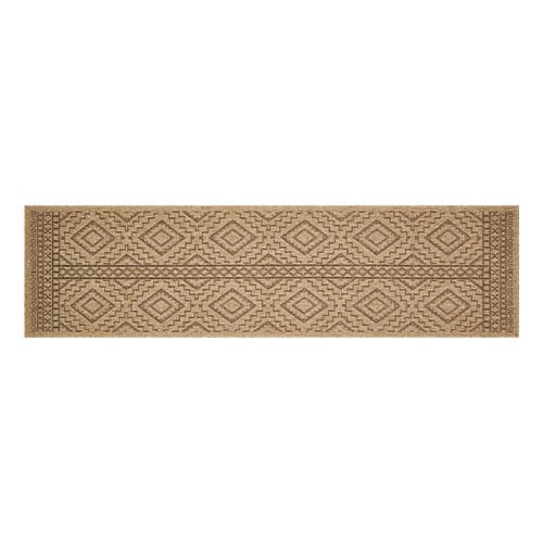 Tapis aspect Jute à motifs 60x180 - Izia