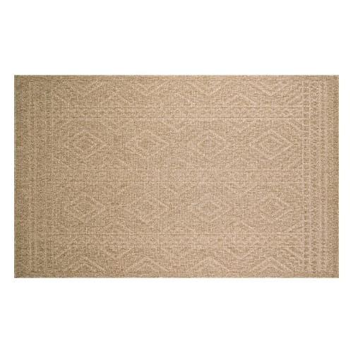 Tapis aspect Jute à motifs 60x180 - Thalia