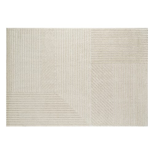 Tapis relief crème 160x230 - Sienna