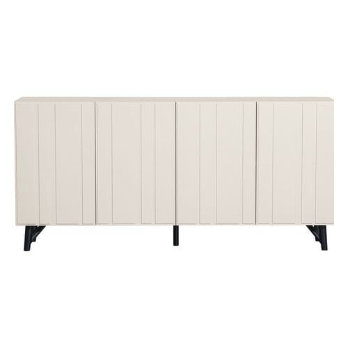 Buffet en pin blanc brumeux 181 cm - Miller