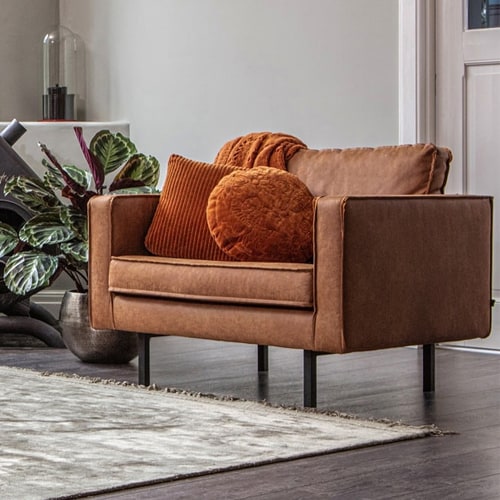 Fauteuil Cognac – Collection Rodeo