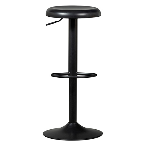 Tabouret de bar en métal noir - Isaac