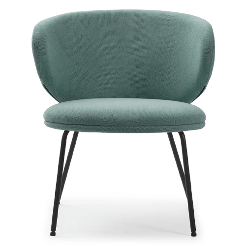 Fauteuil en tissu vert - Cocoon