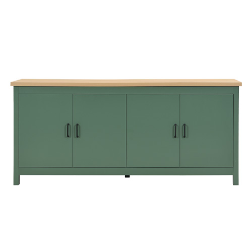Buffet 4 portes vert 180 cm - Sana