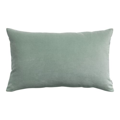 Coussin en velours vert opaline 40 x 65 cm - Elise