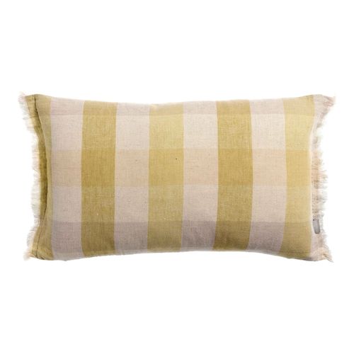 Coussin à imprimé bronze 30 x 50 cm - Kate