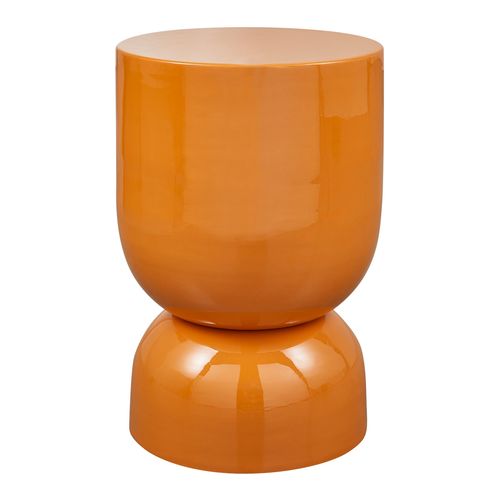 Table d’appoint en métal brillant 32 cm - Hekla