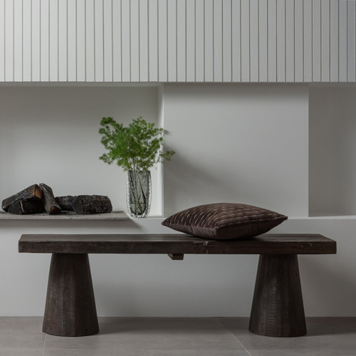 Banc en bois de manguier recyclé 150 cm - Clyde