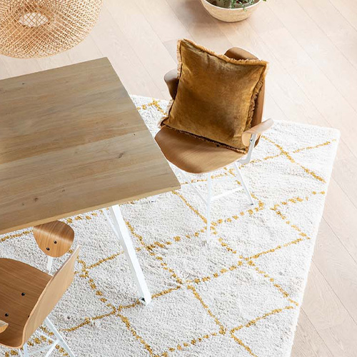 Tapis épais Orange 120 x 170 x 3 cm - Casablanca