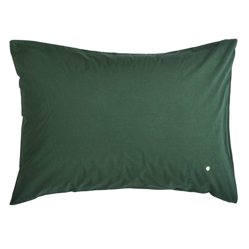 Lot de 2 Taies d'oreiller en coton bio Vert 70 x 50 cm - Celeste