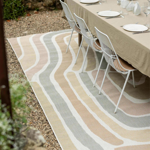 Tapis d'extérieur Multicore 280 x 280 cm - Isana