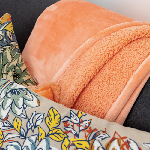 Jeté de lit Rose 220 x 240 cm - Michka