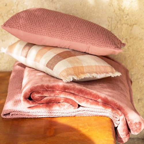 Jeté de lit Terracotta 220 x 240 cm - Michka