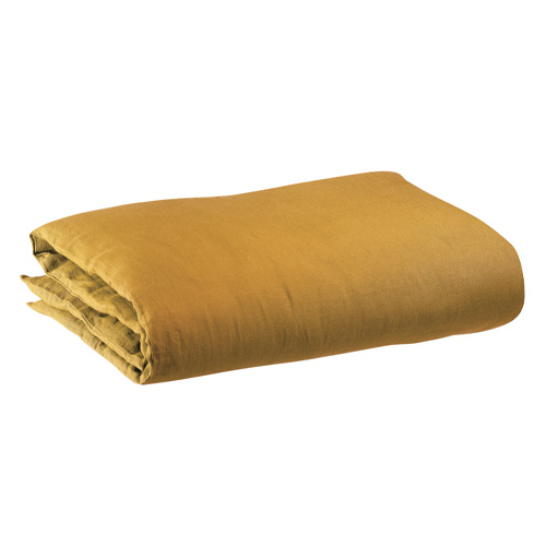 Housse de couette en lin Bronze 260 x 240 cm - Zeff