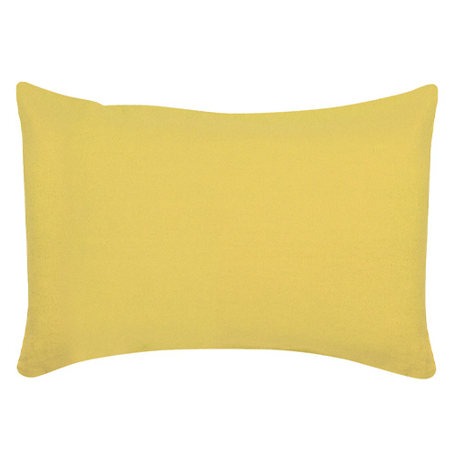 Lot de 2 Taies d'oreiller en lin Jaune 65 x 65 cm - Zeff