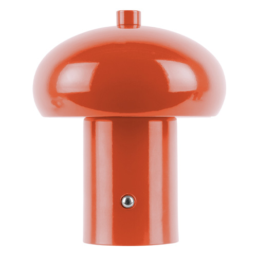 Lampe de table champignon LED orange - Retro Seta