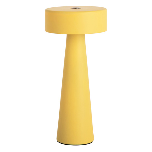 Lampe de table LED champignon jaune - Mini LED