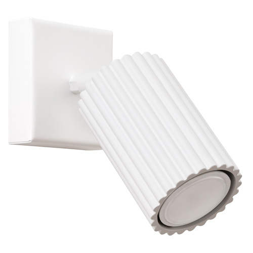 Applique en aluminium cannelé beige - Karbon