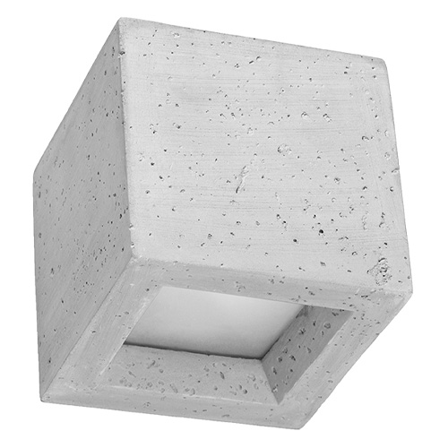 Applique cubique en béton - Leo