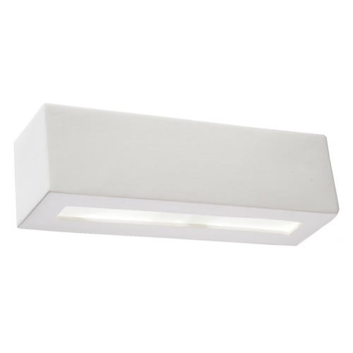 Applique en céramique blanche 32,5 cm - Vega