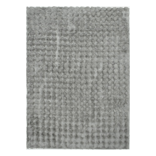 Tapis à relief bubble uni anthracite 200x290 cm - Cloudy