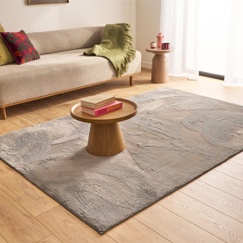 Tapis uni anthracite 200x290 cm - Horizon