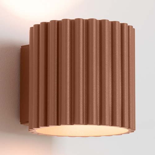 Applique murale cannelé Moka - Aura