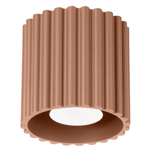 Plafonnier cannelé Moka - Aura