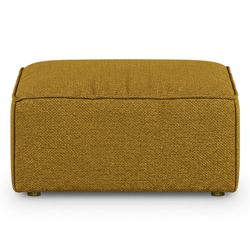 NE PAS ACTIVER - Pouf en tissu chenille bronze - Harper