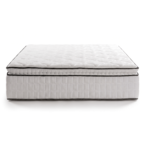 Matelas mousse 90x190 cm avec surmatelas intégré - 7 zones de confort - Confort Signature