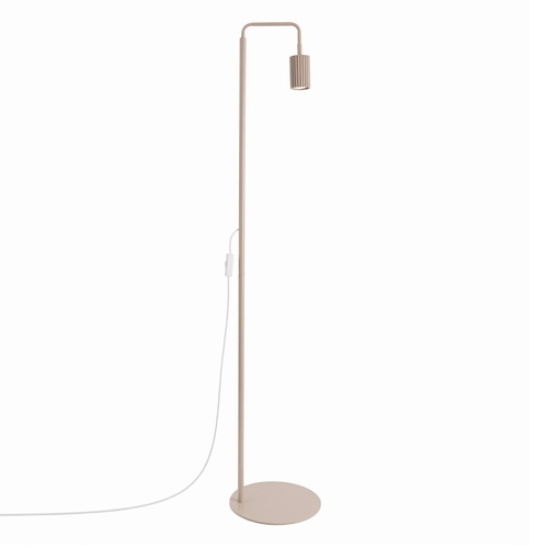 Lampadaire en aluminium taupe 160 cm - Karbon