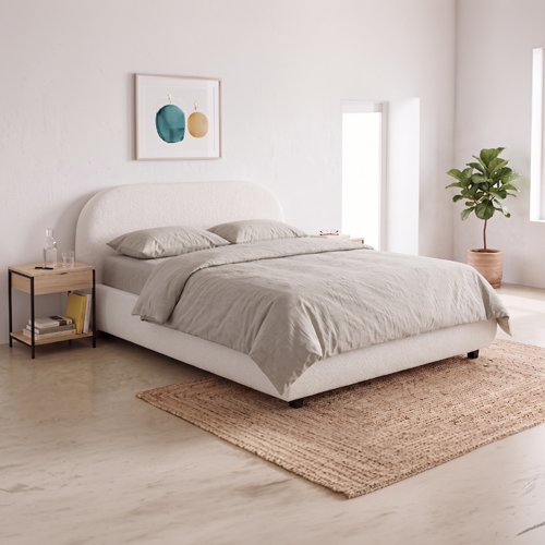 Housse de couette en gaze de coton lavé Lin 240 x 220 cm - Mykonos