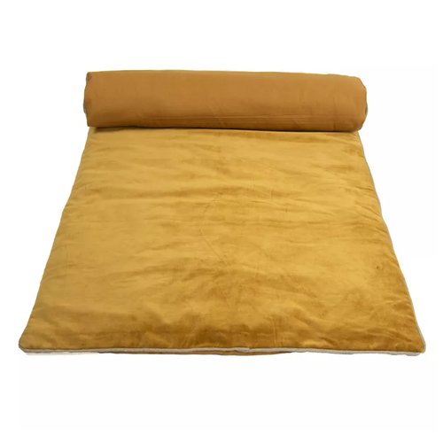 Housse d'édredon en velours chamois 85 x 200 cm - New Delhi