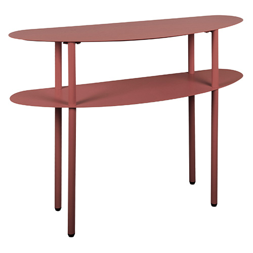 Console en métal bordeaux - Riqueza