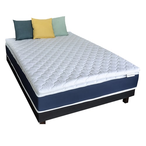 Sur matelas déhoussable mémoire de forme 180x200 Memory Plus Hbedding - Mousse haute densité