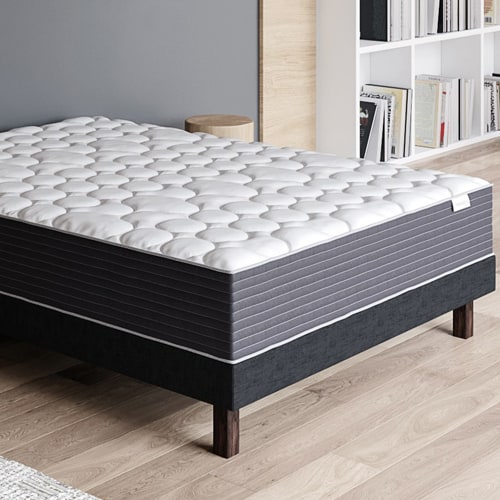 Matelas mémoire de forme 180x200 Memo HR Hbedding - Mousse ergonomique, mousse HR 35kg et mousse à effet mémoire de forme