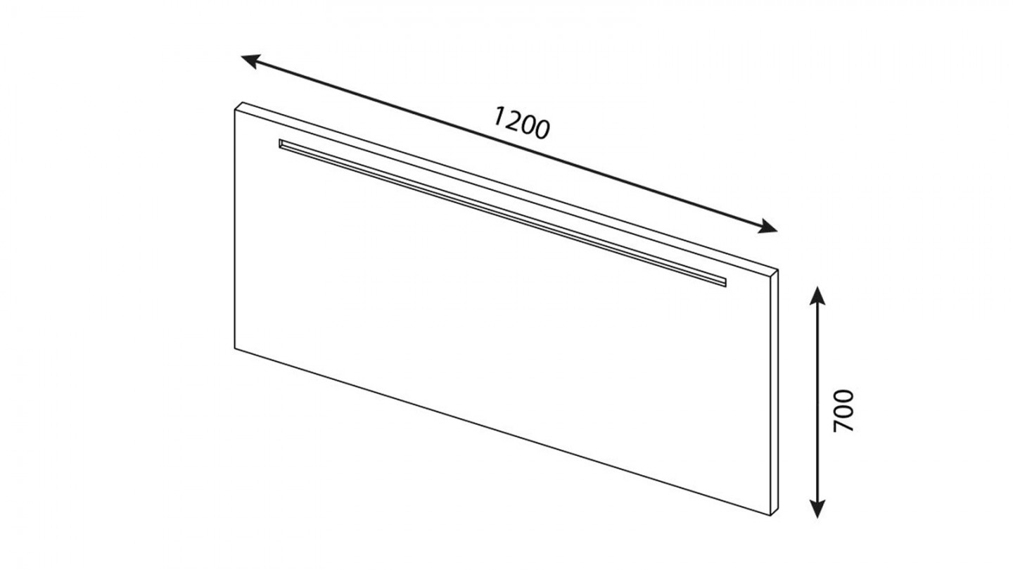 Meuble de salle de bain suspendu 2 vasques à poser 120cm 1 tiroir Chêne cannelé + miroir + colonne ouverture droite - Venice