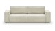 Canapé modulable 3 places en velours côtelé beige - Harper Mod