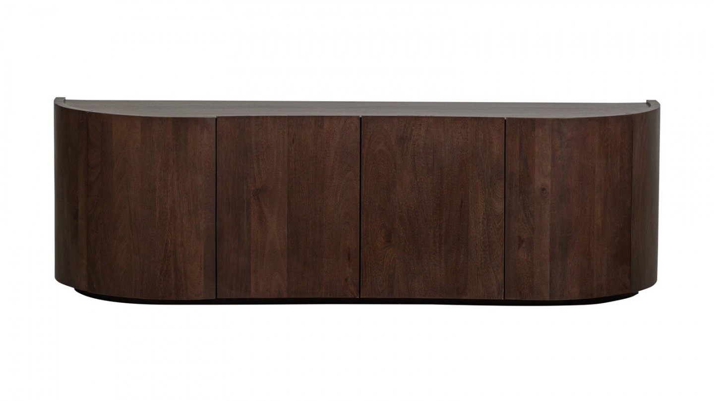 Buffet 4 portes en bois de manguier 160cm - Sense