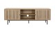 Meuble TV 2 portes couleur chêne 160 cm - Solna