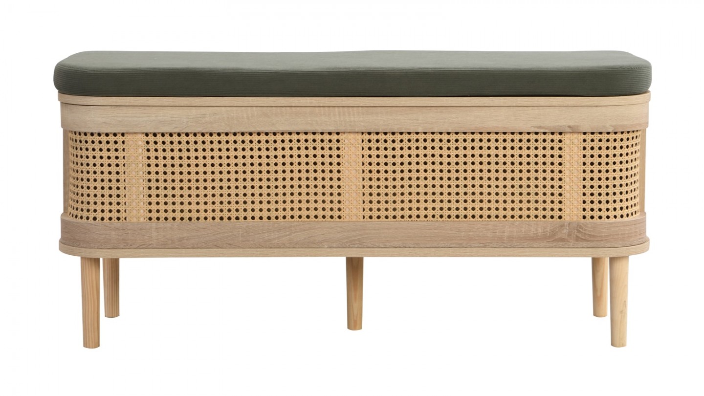 Banc à Chaussures En Bois Massif Avec Rangement – Pratique Pour L'entrée