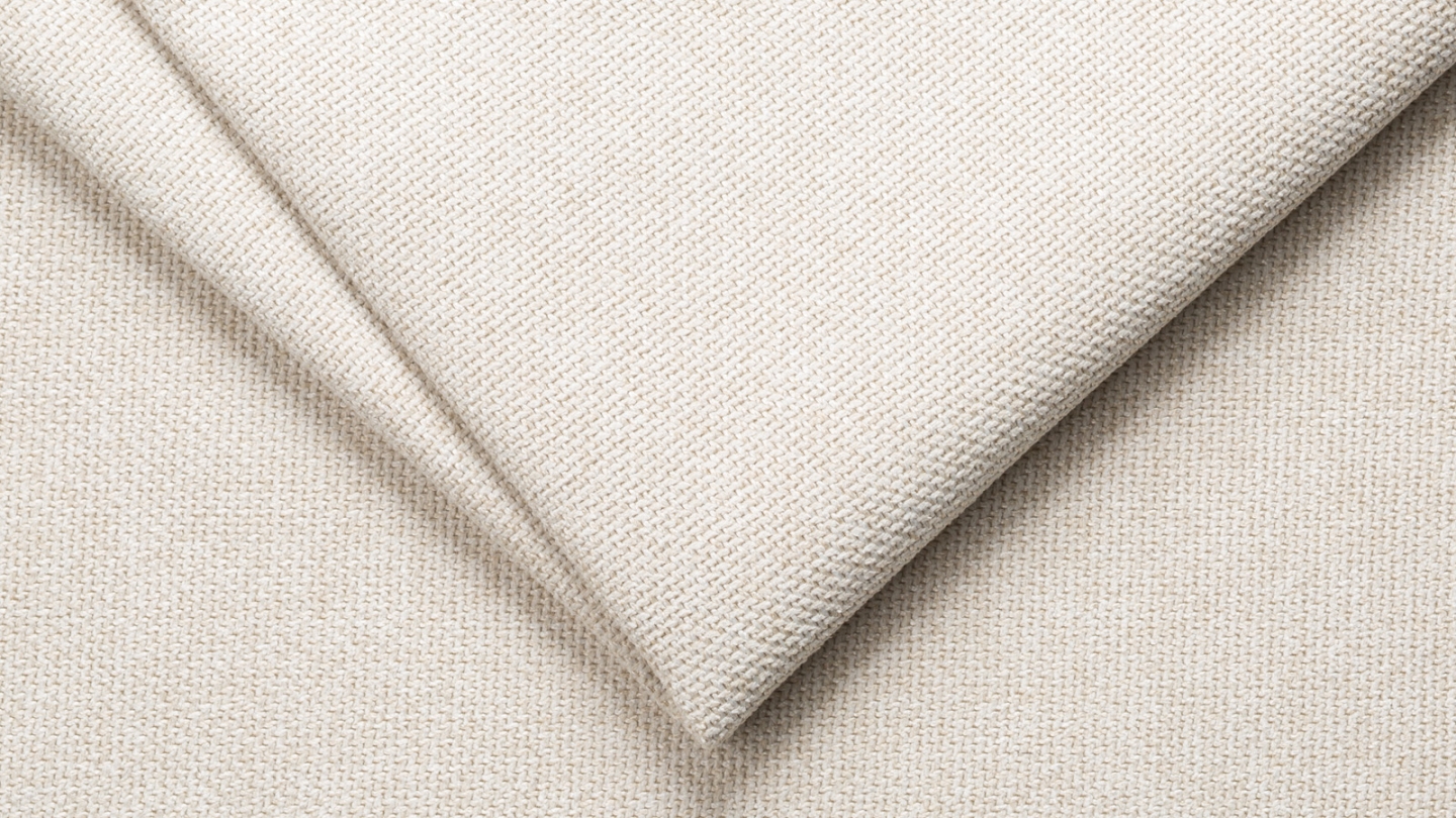 Canapé d'angle convertible réversible 4 places avec coffre de rangement en tissu jaune moutarde - Livia New